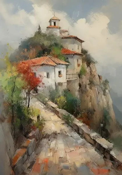 PICTURA IN ULEI Belu Tatiana - PEISAJ - BT-1011