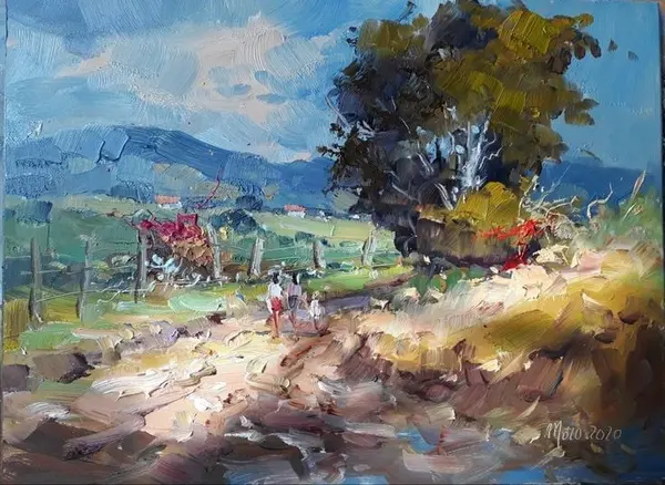 PICTURA IN ULEI Belu Tatiana - PEISAJ - BT-102