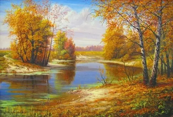PICTURA IN ULEI Belu Tatiana - PEISAJ - BT-115