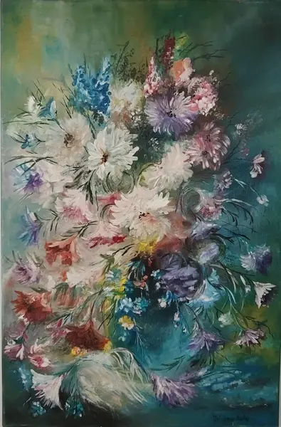 PICTURA IN ULEI PE PINZA Belu Tatiana - TB 11 40cm x 60cm