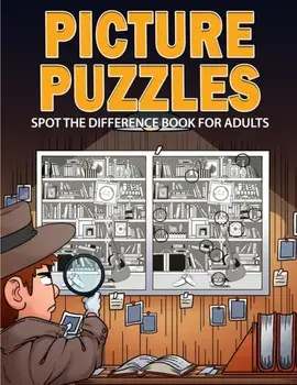 Picture Puzzles: Spot the Difference Book for Adults, Paperback/Game Nest