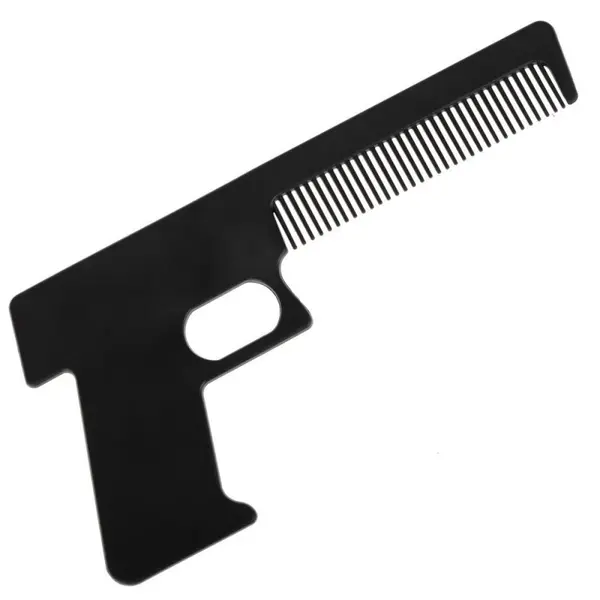 Pieptene cu profil de pistol