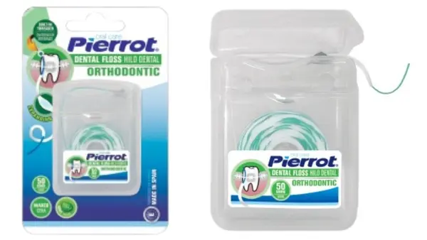 Pierrot Ață dentară ortodontică, expansivă, 15 m