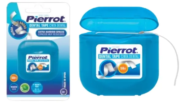 Pierrot Bandă dentară din ceară, mentă, 50 m