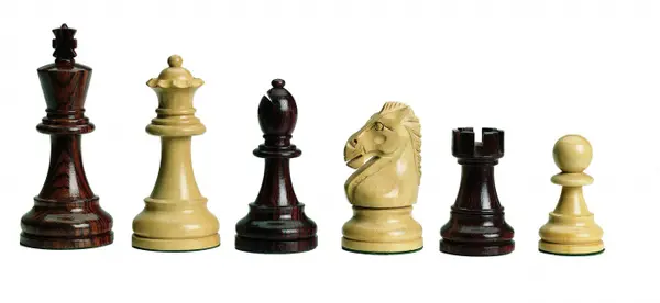 Piese de sah electronice din lemn Royal (cu greutate)