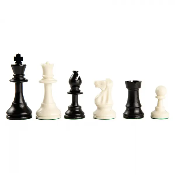 Piese de sah plastic solid Staunton 5