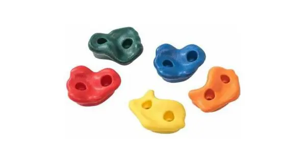 Pietre alpinism plastic - 5 buc asortate