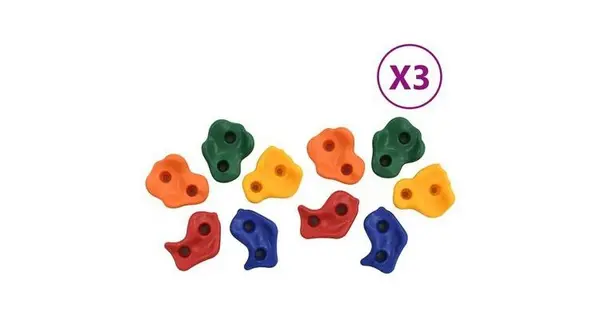 Pietre de catarat, 30 buc., multicolor, PE