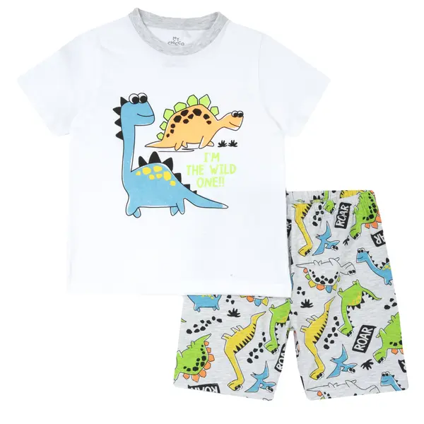 Pijama copii Chicco, Alb 2, 35435-66MC