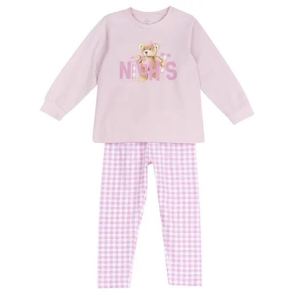 Pijama copii Chicco, roz, 01566-70MC