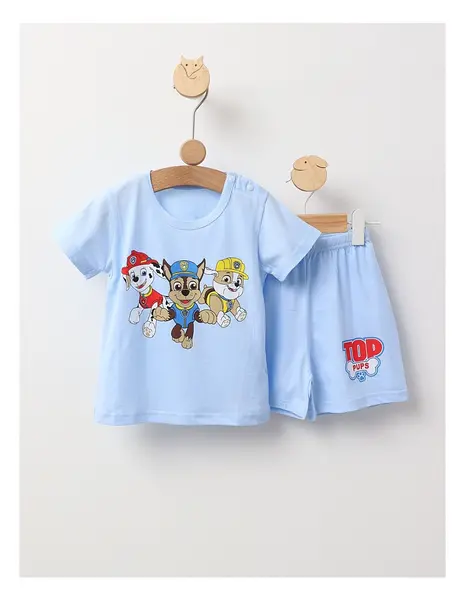 Pijama MS, Patrula Catelusilor, cu blue