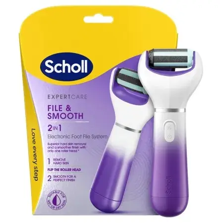 Pila electrica pentru picioare 2 în 1 Purple Scholl 1 bucata