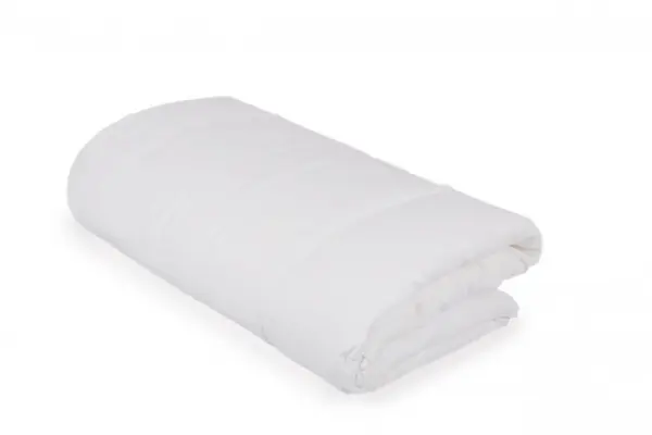 Pilota 135 x 100 cm pentru copii bumbac si umplutura BabySoft alb