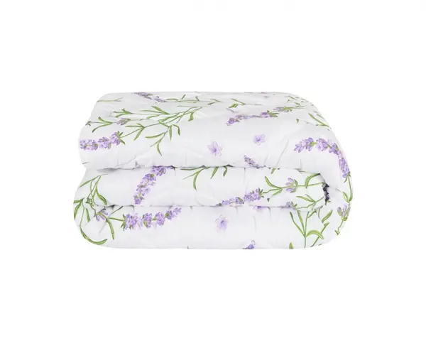Pilota de iarna Somnart Lavanda Confort matlasata din microfibra 200 x 220 cm, 500 g