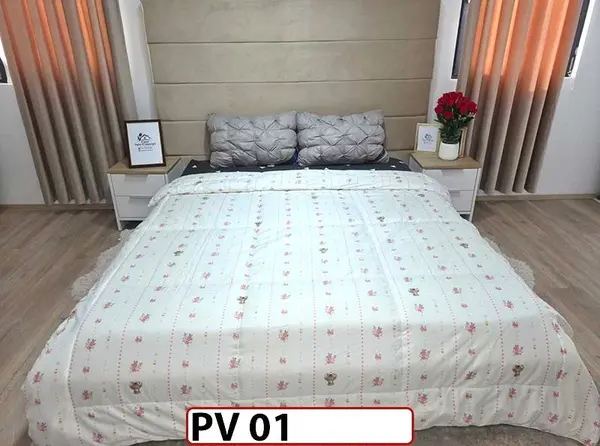 Pilota de Vara cu Floricele din puf Siliconat-PV01
