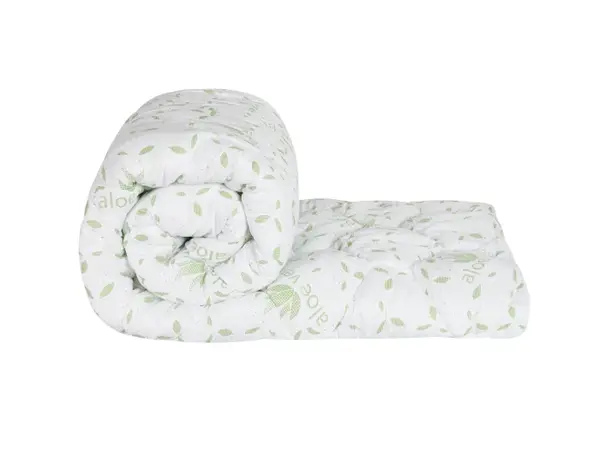 Pilota matlasata Aloe Confort Somnart, 200x220 cm, 500 g, microfibra, iarna, foarte groasa