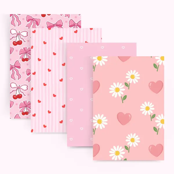 ? Pink Mood - Set 4 coperți