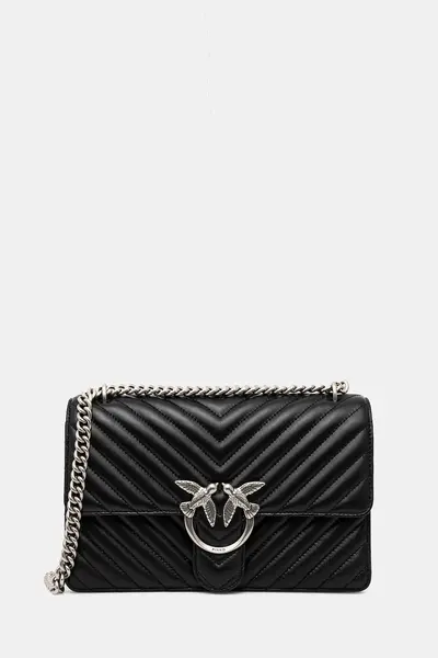 Pinko geantă crossbody pentru femei din piele