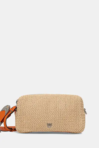Pinko geantă crossbody pentru femei împletită