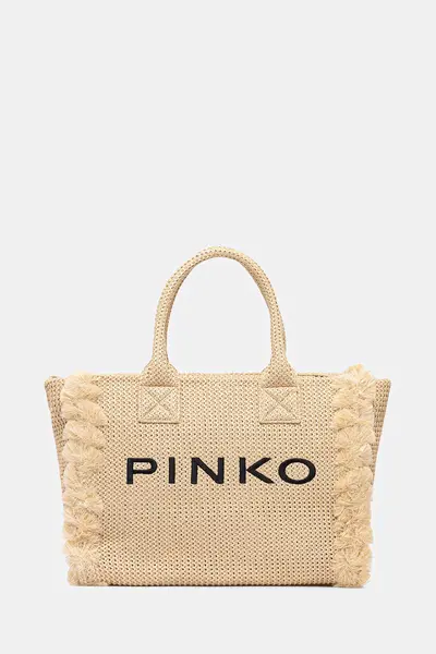 Pinko geantă shopper pentru femei împletită