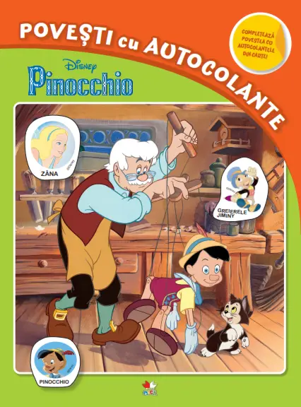 Pinochio - Povesti cu Autocolante |