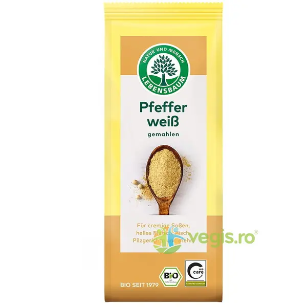 Piper Alb Macinat Ecologic/Bio 50g