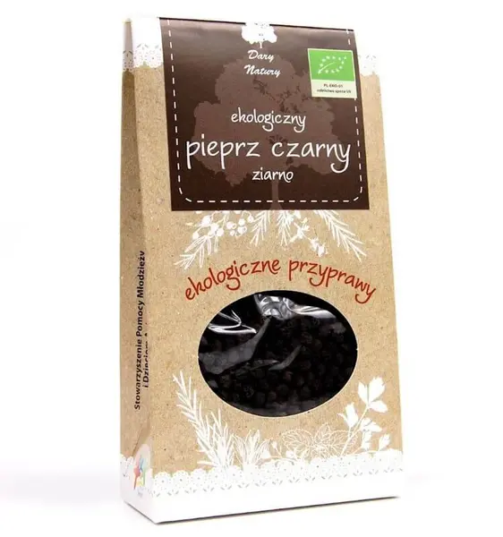 Piper Boabe Negru Eco 50Gr Dary Naturi