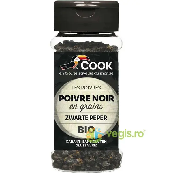Piper Negru Boabe fara Gluten (Solnita) Ecologic/Bio 50g
