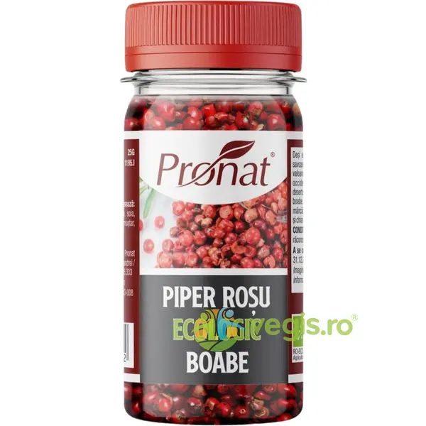 Piper Rosu Ecologic/Bio 25g
