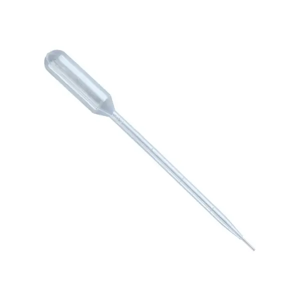 Pipeta tip Pasteur, Zamo®, Dropper, Gradatie 0.25-1.00ml, Inaltime 88mm, Culoare Transparenta