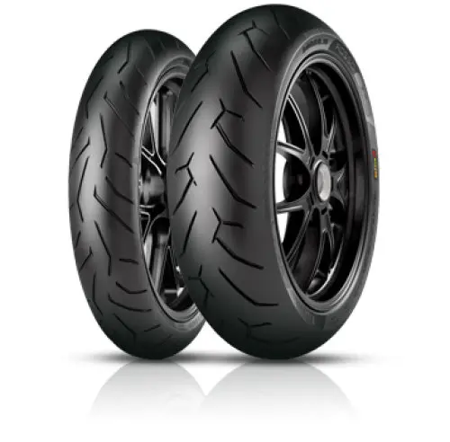 Pirelli Diablo Rosso II ( 130/70 R17 TL 62H Roata spate, M/C, Variante R )