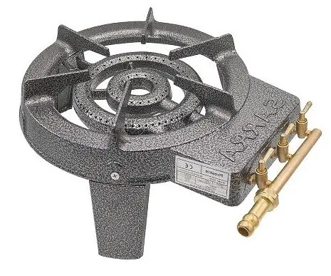 Pirostrie fonta cu 2 arzatoare 32cm SARA GB15 MX012