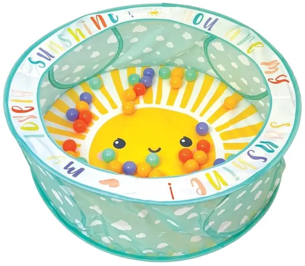 Piscină cu bile Infantino - Soare, 91 x 91 cm