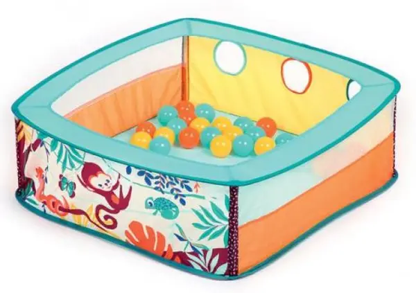 Piscină cu bile Ludi - Jungle, 40 bile