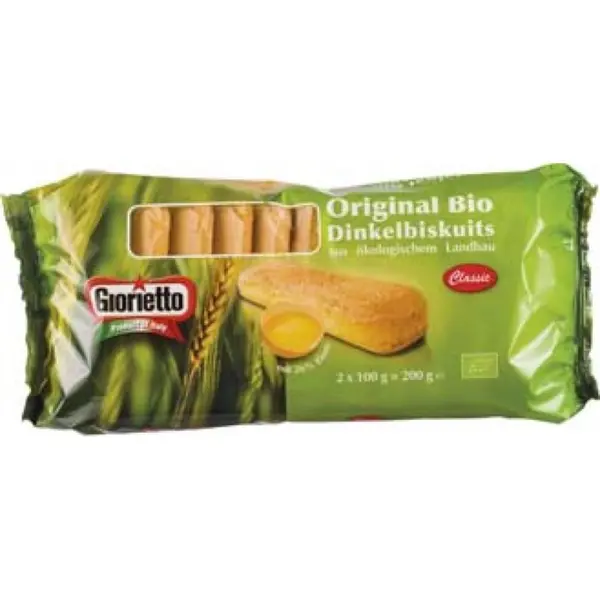 Piscoturi din spelta cu ou, eco - 200 g