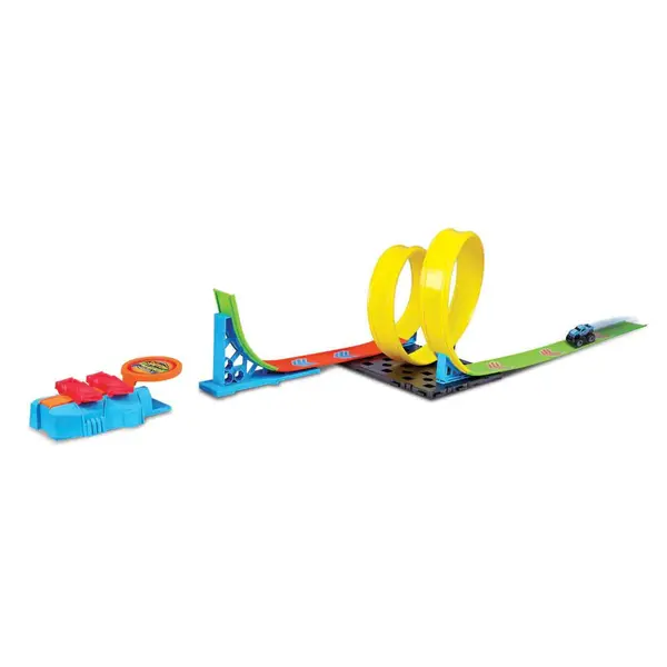 Pista cu 1 masinuta Maisto Cyber Racers Micro Monster Spin