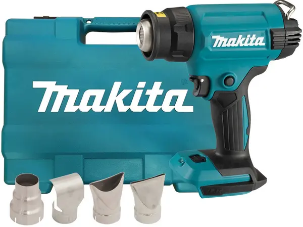 Pistol cu aer cald cu acumulator Makita - DHG181ZK, 18V LXT, Li-ion