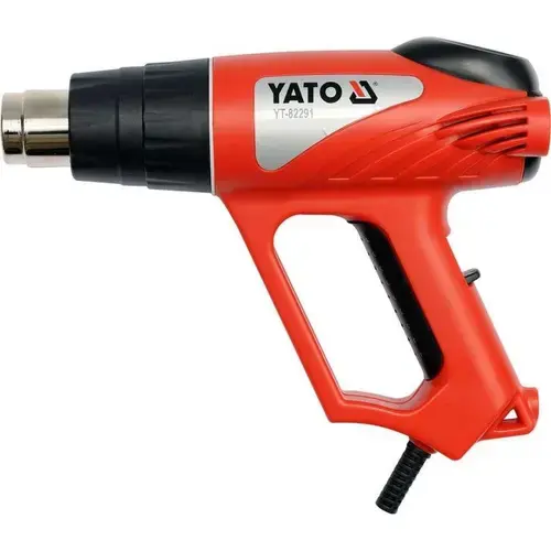 Pistol cu aer cald Yato, Accesorii incluse, 2000W