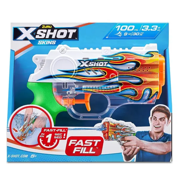 Pistol cu apa cu incarcare rapida, X-Shot Nano, Blazer