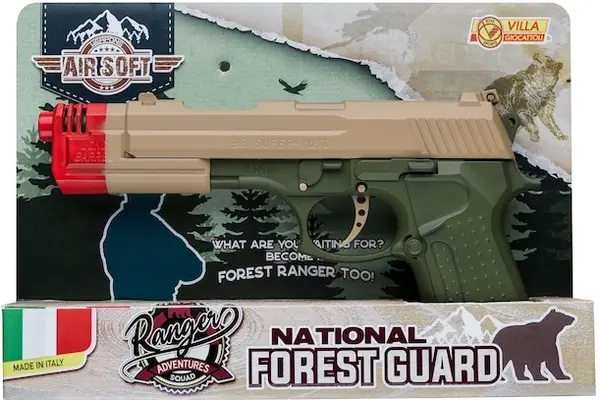 Pistol cu bile Villa Giocattoli - Ranger, Long barrel, mecanic, 80 buc. bile
