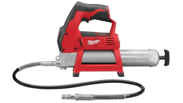 Pistol de gresat Milwaukee, M12, motor 12V, presiune 562bari, monitorizare nivel energie, furtun flexibil, 4933440435