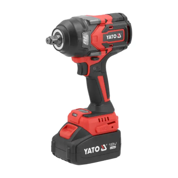 Pistol de impact YATO YT-828071 18V 1 2 1200NM cu acumulator 1x4AH
