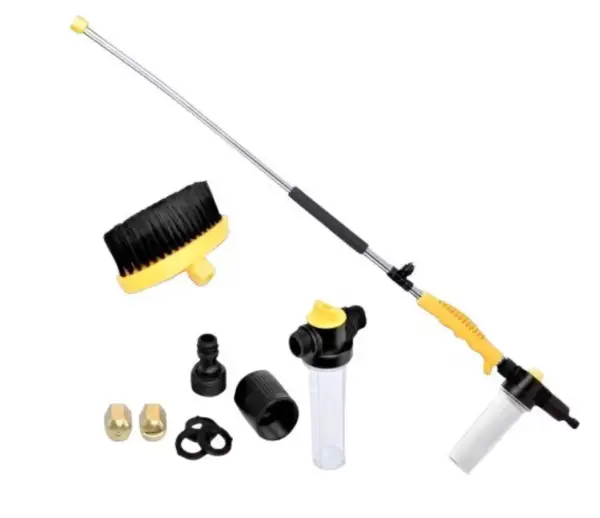 Pistol de spalat cu presiune rezervor detergent si perie rotativa Water Zoom