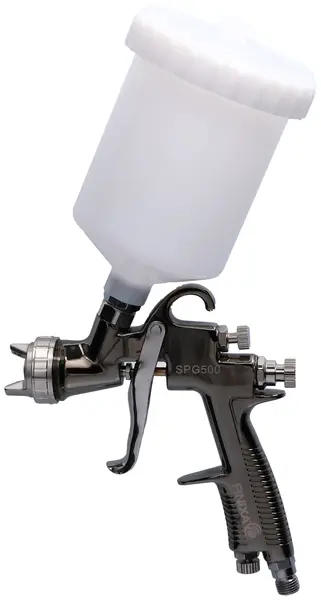 Pistol de vopsit CC 500 (negru crom) - fără duză FINIXA