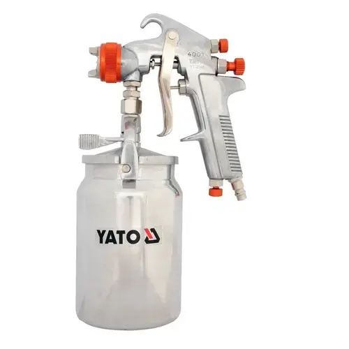Pistol de Vopsit YATO, rezervor metalic, 1l