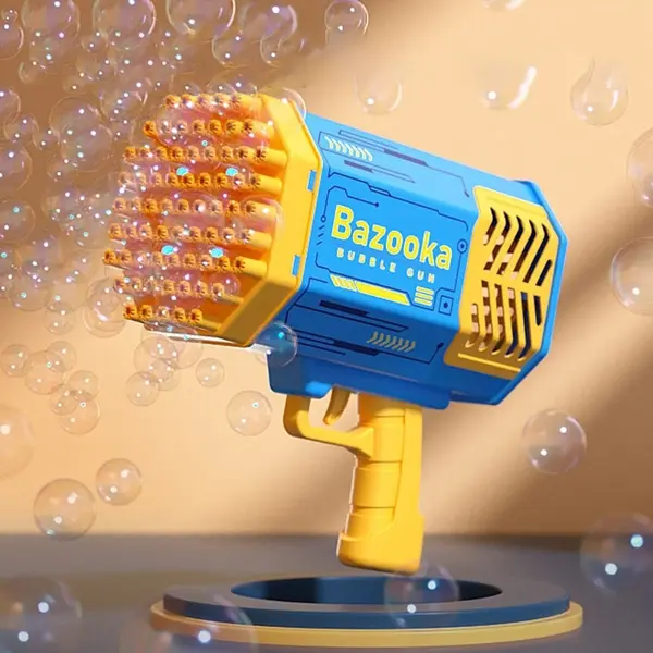 Pistol electric pentru baloane de sapun, 69 orificii, incarcare USB