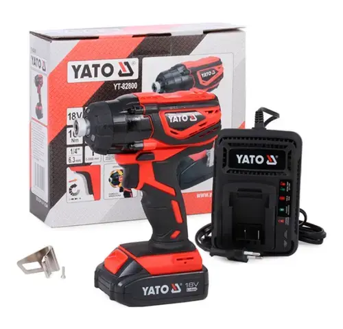 Pistol impact prind HEX.1/4inch160Nm, 18V Yato YT-82800