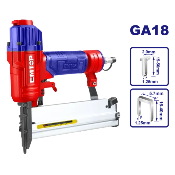 Pistol pneumatic capse cuie 2 in 1, GA18 - ECBN504001, EMTOP