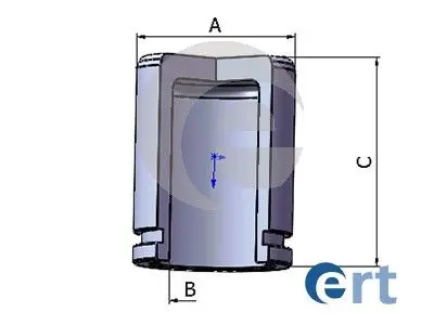 Piston, etrier frana ERT 151034-C