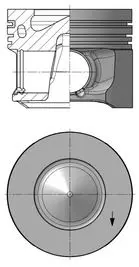 Piston KOLBENSCHMIDT 41264610